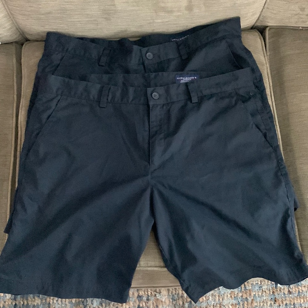 Mens smallwoods navy shorts size 36 short excellent condition